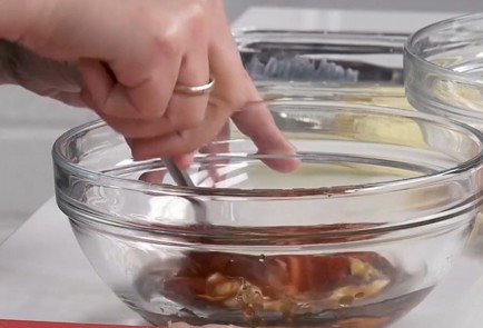 Фото шага рецепта Израильский шницель с куриным попкорном 151567 шаг 2  