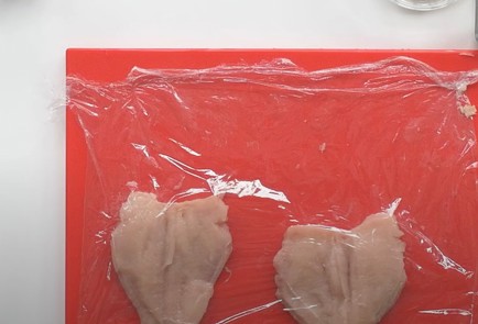 Фото шага рецепта Израильский шницель с куриным попкорном 151567 шаг 5  