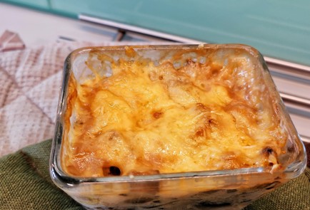 Фото шага рецепта Жюльен из шампиньонов и вешенок 152753 шаг 12  