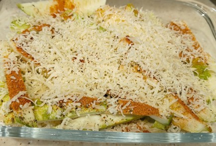 Фото шага рецепта Кабачки с сыром пармезан 190398 шаг 7  