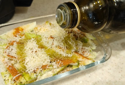 Фото шага рецепта Кабачки с сыром пармезан 190398 шаг 8  