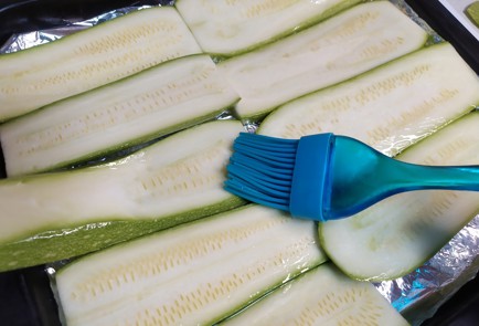 Фото шага рецепта Закуска из кабачков с сыром 190643 шаг 3  