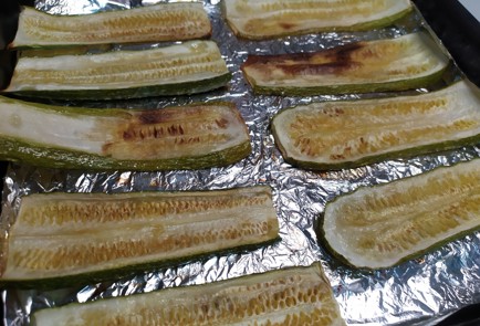 Фото шага рецепта Закуска из кабачков с сыром 190643 шаг 4  