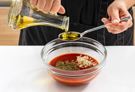 Фото шага рецепта Кабачки в духовке с помидорами 189528 шаг 5  