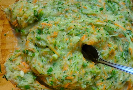 Фото шага рецепта Кабачковые блины 190239 шаг 10  