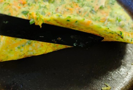 Фото шага рецепта Кабачковые блины 190239 шаг 15  