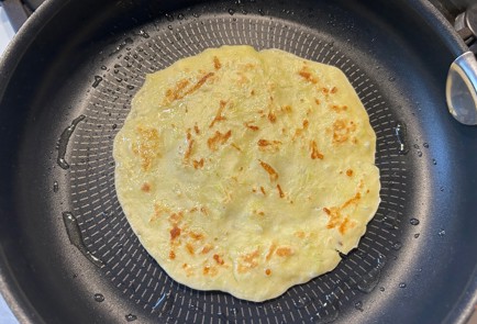 Фото шага рецепта Кабачковые блины 190541 шаг 9  