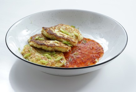 Фото шага рецепта Кабачковые оладьи с беконом 152674 шаг 11  