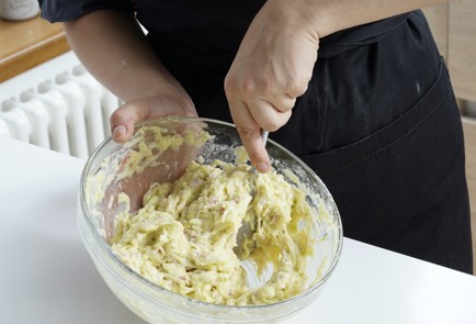 Фото шага рецепта Кабачковые оладьи с беконом 152674 шаг 8  