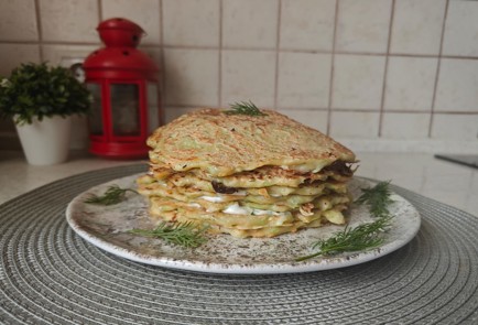 Фото шага рецепта Кабачковый торт 187264 шаг 17