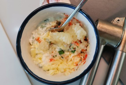 Фото шага рецепта Кабачок с чесноком и сыром 186402 шаг 6  