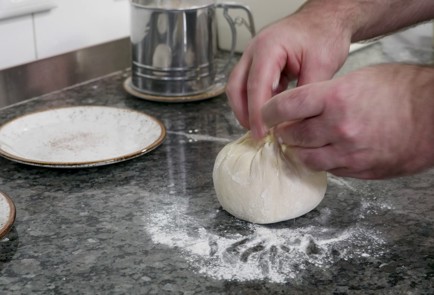 Фото шага рецепта Кабардинский пирог с картофелем дэлен 151984 шаг 12  