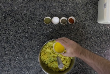 Фото шага рецепта Кабардинский пирог с картофелем дэлен 151984 шаг 8  