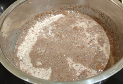 Фото шага рецепта Какао с бананом 191388 шаг 4  