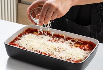 Фото шага рецепта Каннеллони с творожным сыром вялеными томатами и оливками 188035 шаг 9  