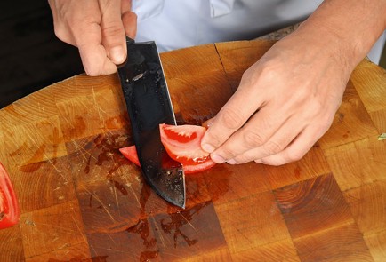 Фото шага рецепта Капоната с морепродуктами 30409 шаг 1