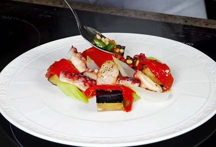 Фото шага рецепта Капоната с морепродуктами 30409 шаг 8