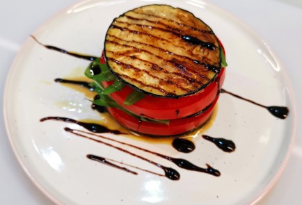 Фото шага рецепта Капрезе из баклажана 152929 шаг 10  