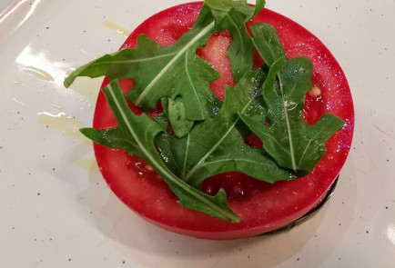 Фото шага рецепта Капрезе из баклажана 152929 шаг 8  