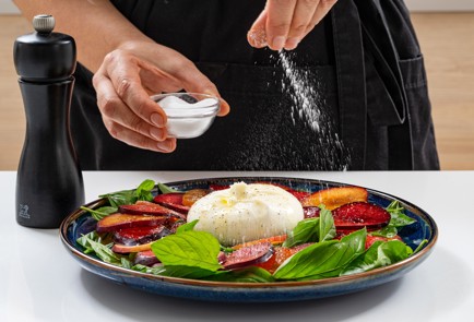 Фото шага рецепта Капрезе со сливами 187033 шаг 9  