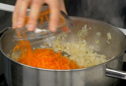 Фото шага рецепта Капуста с фаршем 151653 шаг 6  