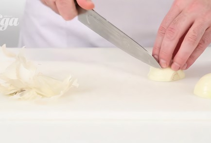 Фото шага рецепта Капуста с креветками и лимонной травой 16455 шаг 1  