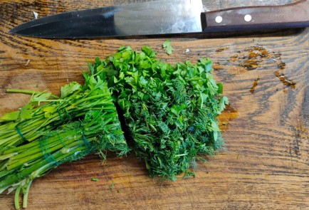 Фото шага рецепта Капуста тушенная с помидором перцем и молодым горошком 174281 шаг 7  