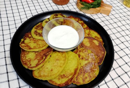 Фото шага рецепта Капустные оладьи 191428 шаг 12  