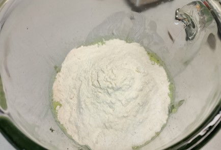 Фото шага рецепта Капустные оладьи 191428 шаг 7  