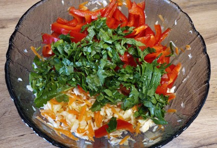 Фото шага рецепта Капустный салат 189440 шаг 6  