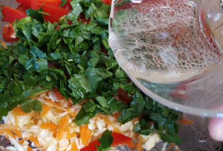 Фото шага рецепта Капустный салат 189440 шаг 8  