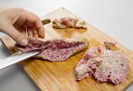 Фото шага рецепта Карбонара с цукини и фрикадельками 30549 шаг 1  