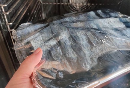 Фото шага рецепта Карп запеченный в духовке 175888 шаг 10  