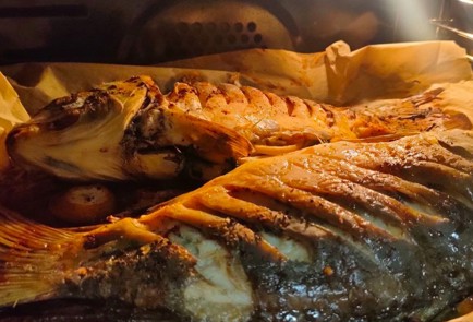 Фото шага рецепта Карп запеченный в духовке 191303 шаг 14  