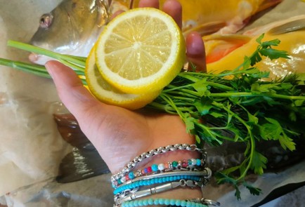 Фото шага рецепта Карп запеченный в духовке 191303 шаг 7  