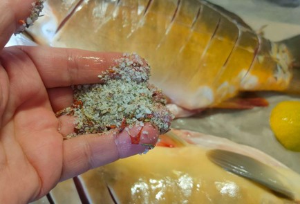 Фото шага рецепта Карп запеченный в духовке 191303 шаг 9  