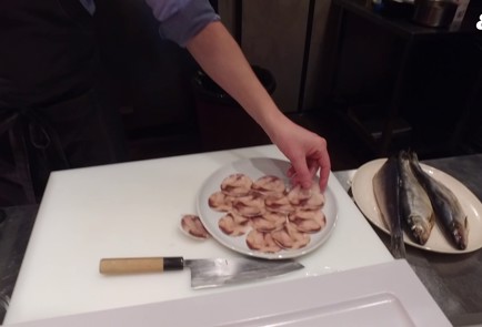 Фото шага рецепта Карпаччо из селедки 174729 шаг 5  