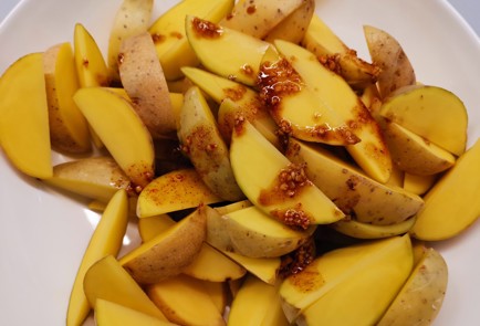 Фото шага рецепта Картофель айдахо 190998 шаг 8  