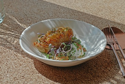 Фото шага рецепта Картофель хассельбак 187463 шаг 10  