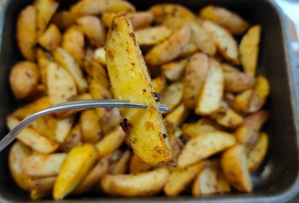 Фото шага рецепта Картофель подеревенски с кунжутом 174414 шаг 10  