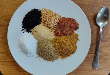 Фото шага рецепта Картофель подеревенски с кунжутом 174414 шаг 4  