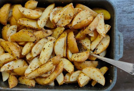 Фото шага рецепта Картофель подеревенски с кунжутом 174414 шаг 8  