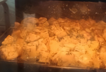 Фото шага рецепта Картофель подеревенски с укропом 152636 шаг 12