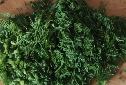 Фото шага рецепта Картофель подеревенски с укропом 152636 шаг 4