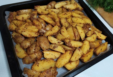 Фото шага рецепта Картофель подеревенски 188188 шаг 12