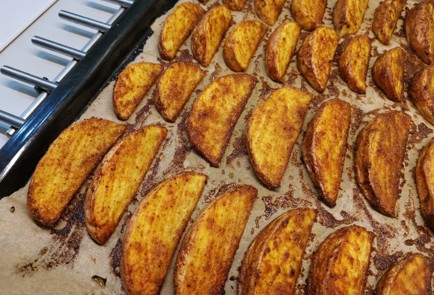 Фото шага рецепта Картофель подеревенски 191093 шаг 10  