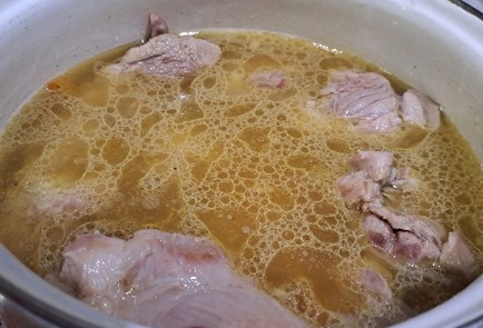 Фото шага рецепта Картофель со свининой 190404 шаг 6