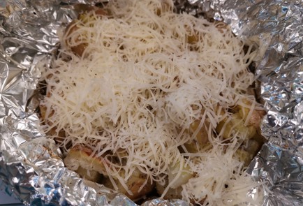 Фото шага рецепта Картофель запеченный в фольге 191225 шаг 9  