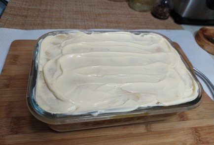 Фото шага рецепта Картофельная запеканка с грибами 190520 шаг 9  