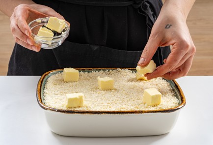 Фото шага рецепта Картофельная запеканка с печенью трески 175754 шаг 9